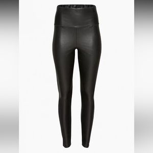 Aritzia Wilfred Free Daria Pant | High-waisted Vegan Leather leggings